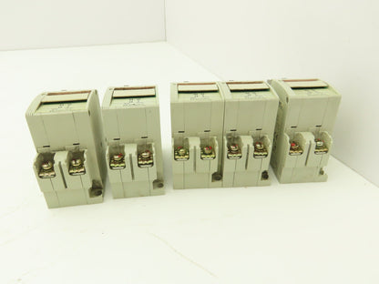 Fuji Electric Circuit Breakers AC/DC | 3/5/10/15A | 2/3-Pole | Mixed Lot of 11