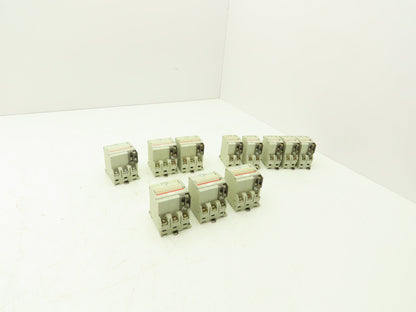 Fuji Electric Circuit Breakers AC/DC | 3/5/10/15A | 2/3-Pole | Mixed Lot of 11