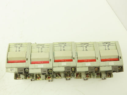 Fuji Electric Circuit Breakers AC/DC | 3/5/10/15A | 2/3-Pole | Mixed Lot of 11
