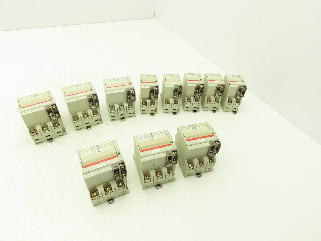 Fuji Electric Circuit Breakers AC/DC | 3/5/10/15A | 2/3-Pole | Mixed Lot of 11