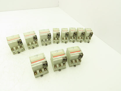 Fuji Electric Circuit Breakers AC/DC | 3/5/10/15A | 2/3-Pole | Mixed Lot of 11