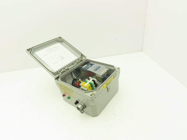 Hytrol 033.3016 Conveyor Electrical Enclosure Power Supply Unit 24VDC 5A 8x8x6"