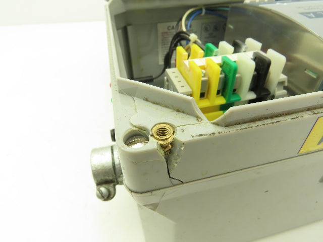 Hytrol 033.3016 Conveyor Electrical Enclosure Power Supply Unit 24VDC 5A 8x8x6"