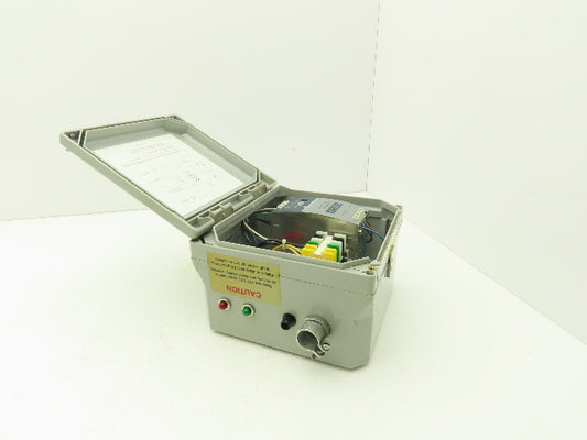 Hytrol 033.3016 Conveyor Electrical Enclosure Power Supply Unit 24VDC 5A 8x8x6"