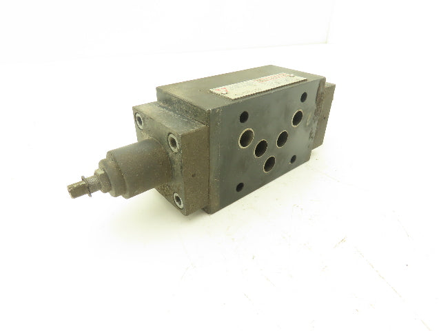 Atos KM-012/210 50 Hydraulic Pressure Relief Sandwich Valve