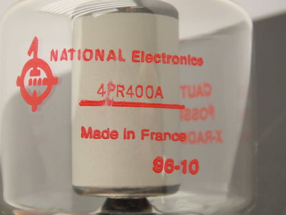 National Electronics 4PR400A Power Tetrode Amplifier Vacuum Tube