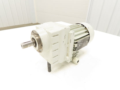 Lenze MDEMAXX 063-42 Inline Gear Motor 7.18 Reducer .31kw 230/460V GST04-1M VCR