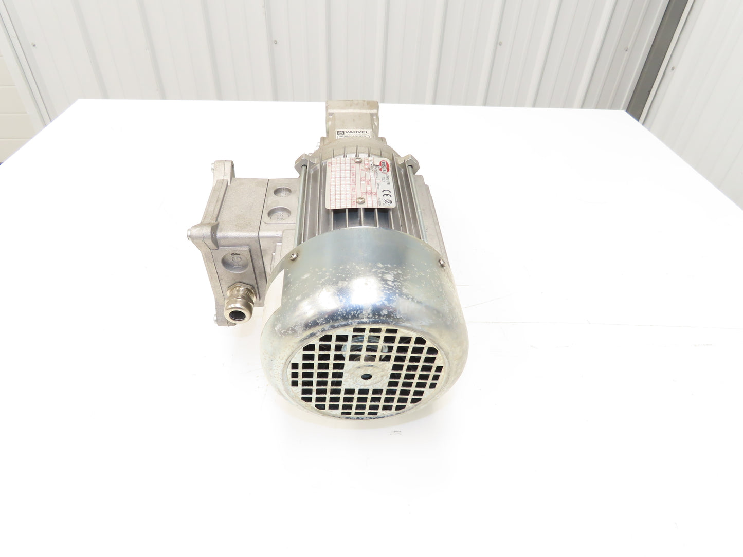 Varvel SRS060401925 Gearmotor 40:1 Reducer 42 RPM Hollow Shaft 0.9Hp 480V IEC 80