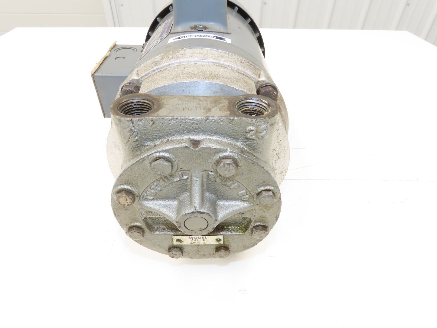 Tuthill 2CF-C MOD A Geroter Pump 1/2x1/2" NPT 1/2Hp 1725RPM 115/230V 1PH 56J