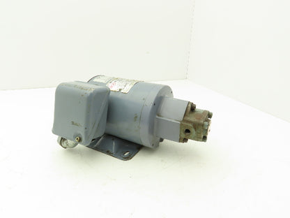 Nippon TOP-1ME100-11MA-U Trochoid Oil Pump Gerotor Type 0.1kw 220V 3Ph
