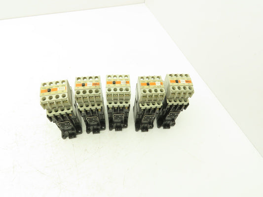Fuji Electric SZ-A40 | SC-0/G Motor Starter 5Hp 600V 3Ph Coil 24VDC Lot of 5