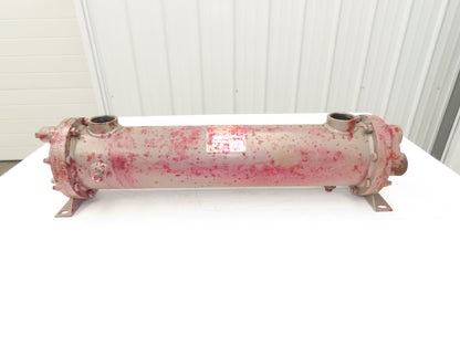 Xylem SX2000 4-Pass Heat Exchanger Brass Shell 300psi