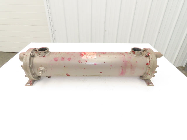 Xylem SX2000 4-Pass Heat Exchanger Brass Shell 300psi