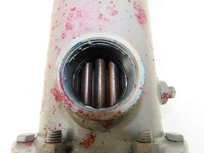 Xylem SX2000 4-Pass Heat Exchanger Brass Shell 300psi