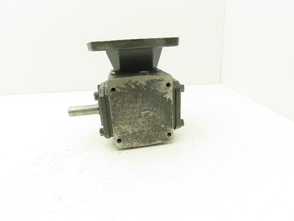Dayton 4Z288C Worm Gearbox 20:1 Reducer 88rpm 1/5Hp 56C Left Hand Output