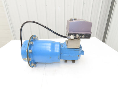Jamesbury Quadra-Power II QP2C/M Pneumatic Valve Actuator w/Metso Positioner