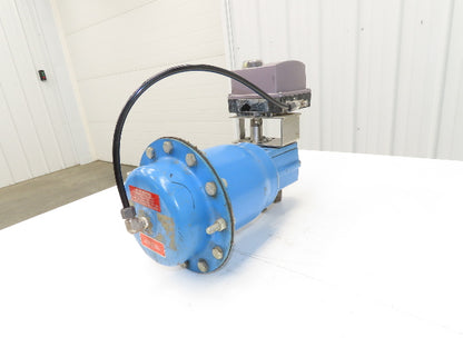 Jamesbury Quadra-Power II QP2C/M Pneumatic Valve Actuator w/Metso Positioner