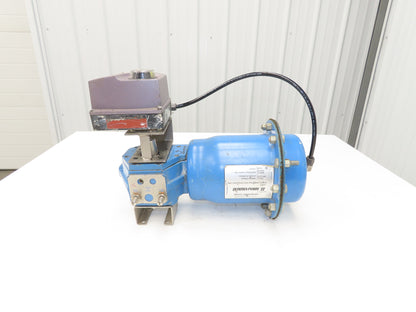 Jamesbury Quadra-Power II QP2C/M Pneumatic Valve Actuator w/Metso Positioner