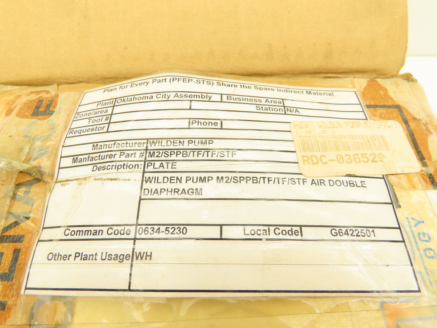 Wilden T2/SPPB/TF/TF/STF Pro-Flo 1" Air Operated Diaphragm Pump Stainless