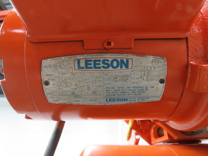 CM Lodestar L 1 Ton Electric Chain Hoist 16 FPM 15' Lift 120 Volt Power Trolley