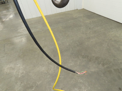 CM Lodestar RR 2 To Electric Chain Hoist 16 FPM 20' Lift 230/460 V 16' Pendant