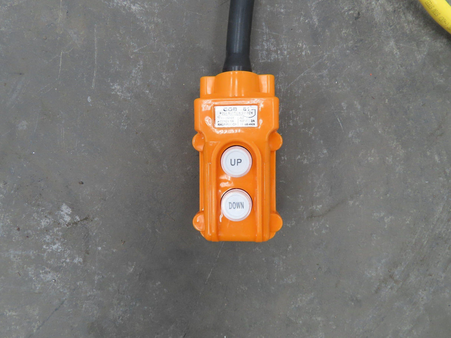 CM Lodestar RR 2 To Electric Chain Hoist 16 FPM 20' Lift 230/460 V 16' Pendant