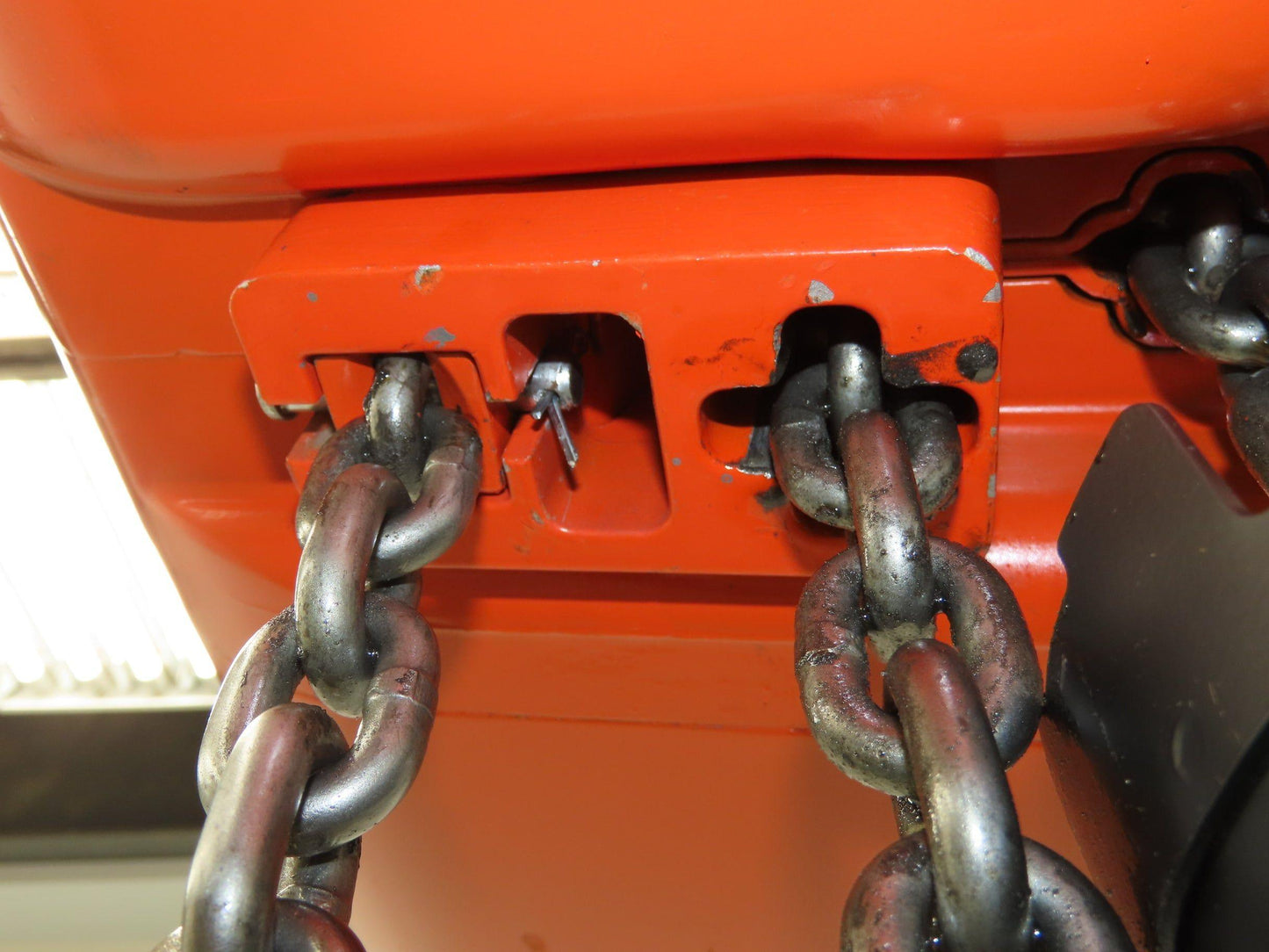 CM Lodestar RR 2 To Electric Chain Hoist 16 FPM 20' Lift 230/460 V 16' Pendant