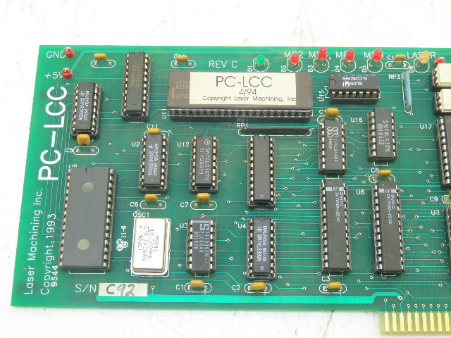 Laser Machining Inc. PC-LCC Machine Interface ISA Slot Circuit Board Card