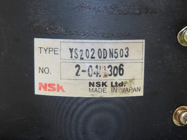 NSK YS2020DN503 Megatorque Servo Motor 30mm ID 190mm Flange