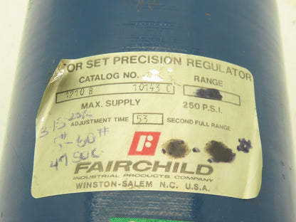 Fairchild 1210B-10143C Motorized Pneumatic Air Regulator 3/8"npt