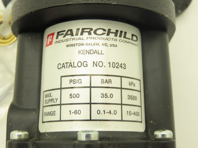 Fairchild 1210B-10143C Motorized Pneumatic Air Regulator 3/8"npt
