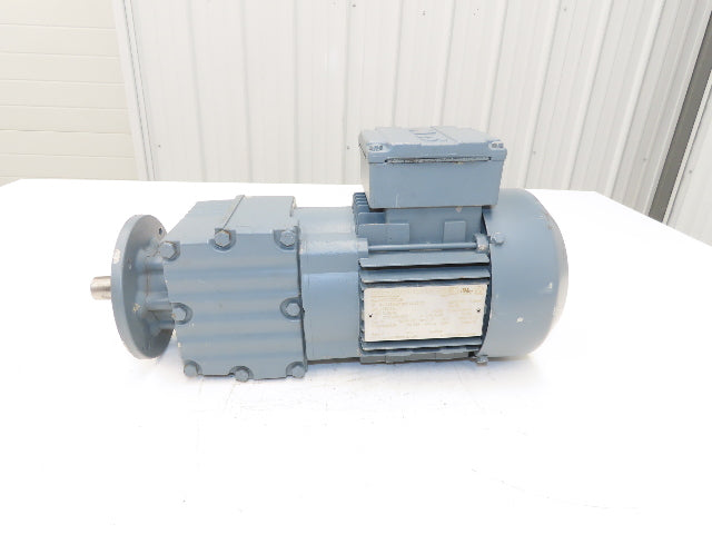 Sew Eurodrive RF17DT71C6 Gearmotor 80:1 Ratio 0.18kW 14rpm 277/480V DT71 TEFC