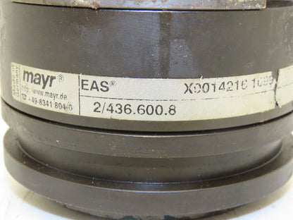 Mayr EAS 2/436.600.8 Torque Limiter Clutch 30x30mm Bore