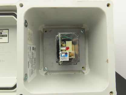 Warrick Controls 16HMJ1A0 Relay Module 1NO,1NC 120vac 8 pin 6"x6"Enclosure