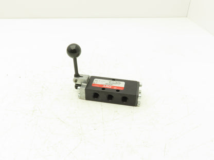 ARO E512LM 5/3-Position Maintain Hand Manual Control Pneumatic Air Valve 1/4"NPT