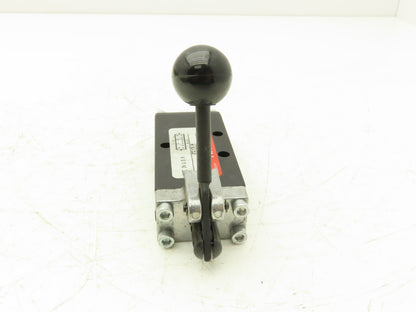 ARO E512LM 5/3-Position Maintain Hand Manual Control Pneumatic Air Valve 1/4"NPT