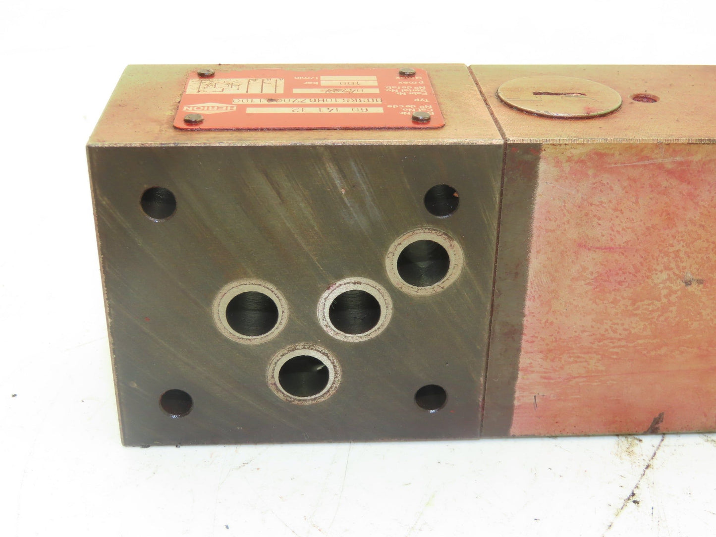 Herion DB3KS10HGZ70001100 Hydraulic Relief/Throttle Valve 60 141 12