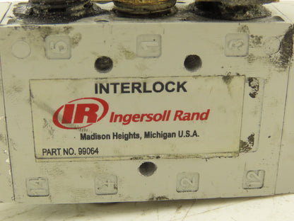 IR Ingersoll Rand Numatics 99064 Pneumatic Air Interlock Valve 1/8" 1/4" NPT