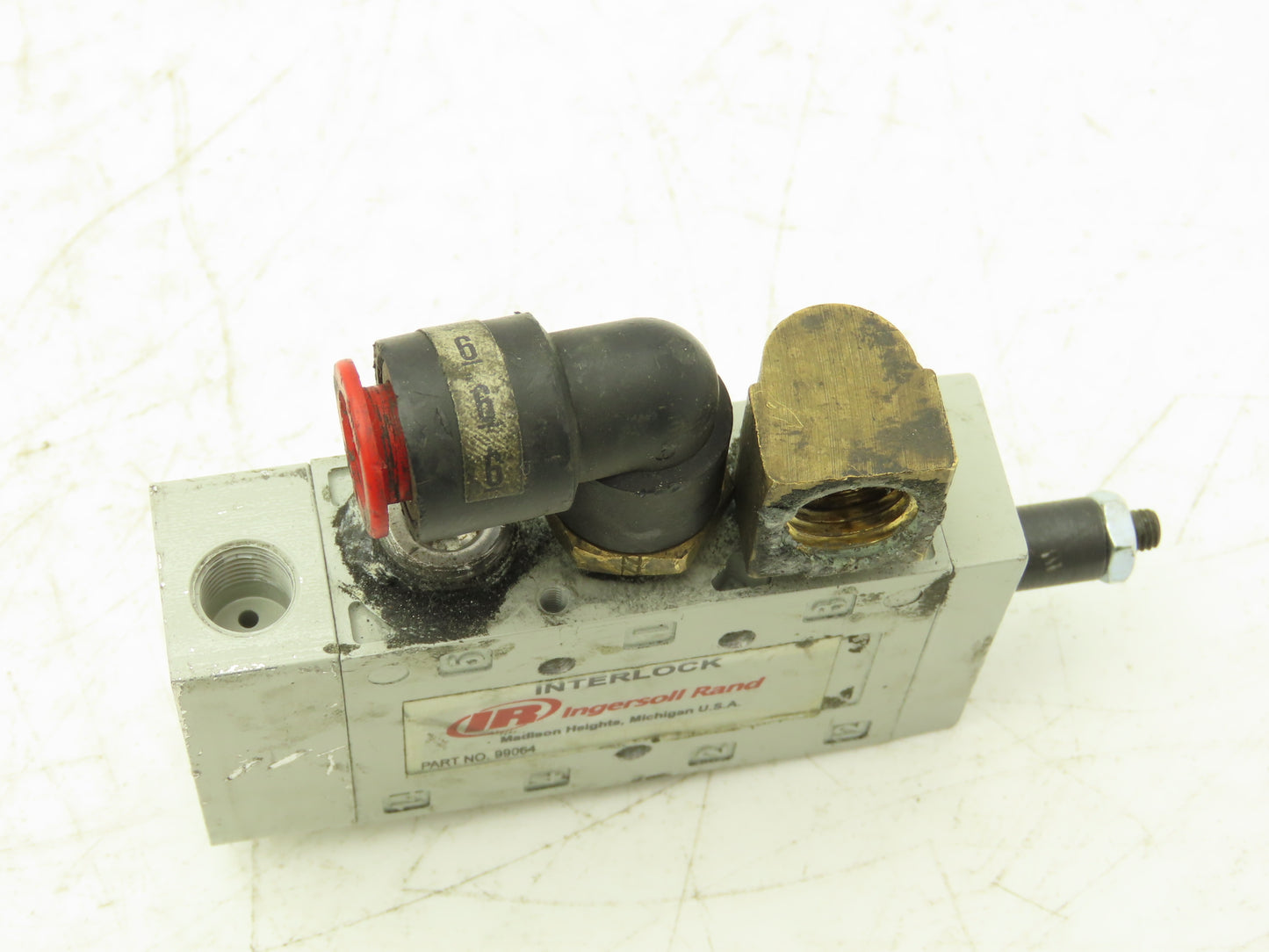 IR Ingersoll Rand Numatics 99064 Pneumatic Air Interlock Valve 1/8" 1/4" NPT