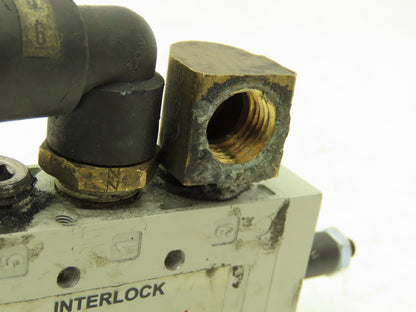 IR Ingersoll Rand Numatics 99064 Pneumatic Air Interlock Valve 1/8" 1/4" NPT