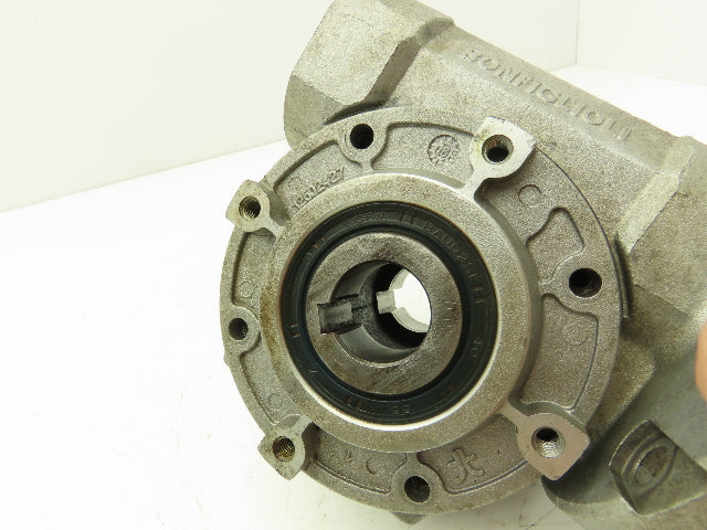 Bonfiglioli VF 49 P1 100 Worm Gearbox 100:1 Reducer 17.5rpm IEC63 Hollow Output
