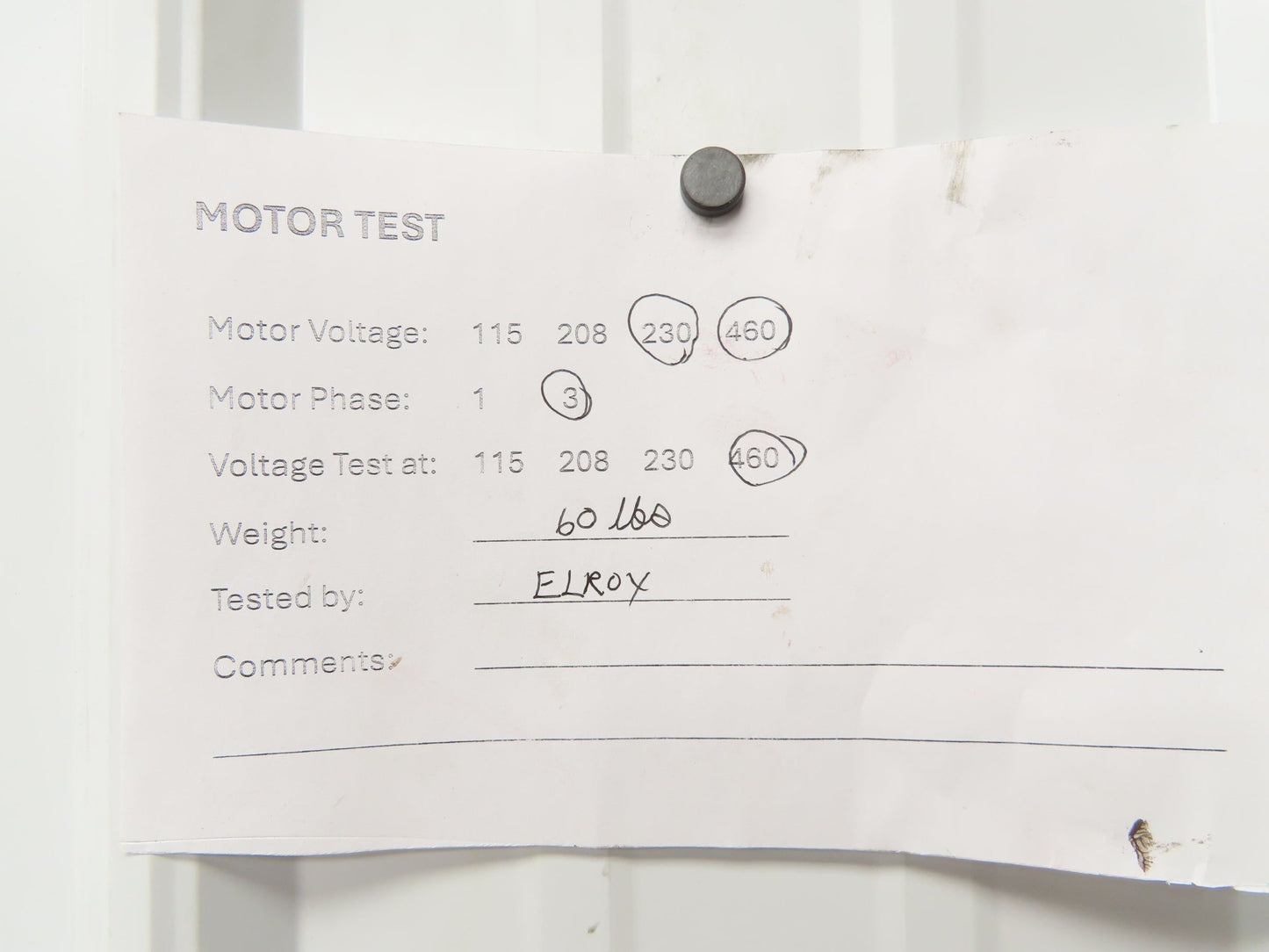 NYB New York Blower 90 FC Forward Curved Fan 9" 3/4Hp 1750 RPM 230/460V 915CFM