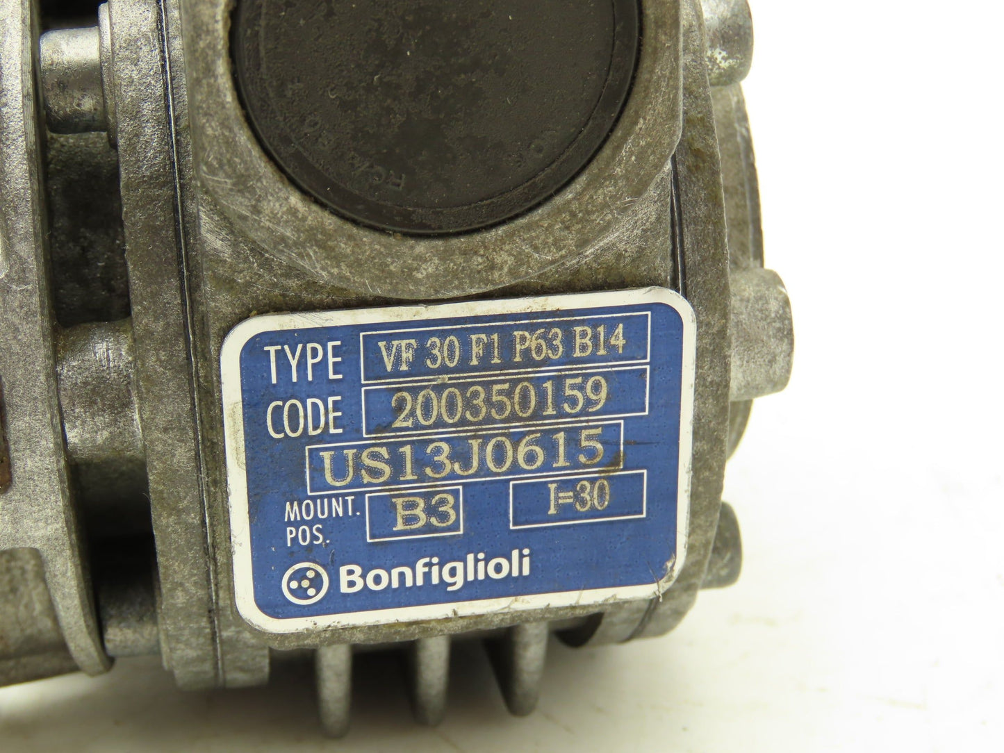 Bonfiglioli VF 30 F1 P63 B14 Worm Gearbox 30:1 Reducer 58rpm P63 Hollow Output