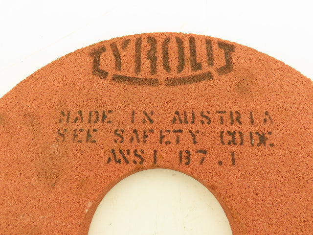 Tyrolit 35M/S 87A609 Surface Grinding Wheel 16x1x5" 10AV257P23 1640rpm
