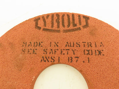 Tyrolit 35M/S 87A609 Surface Grinding Wheel 16x1x5" 10AV257P23 1640rpm