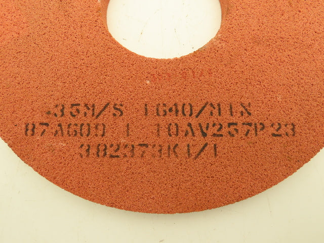 Tyrolit 35M/S 87A609 Surface Grinding Wheel 16x1x5" 10AV257P23 1640rpm