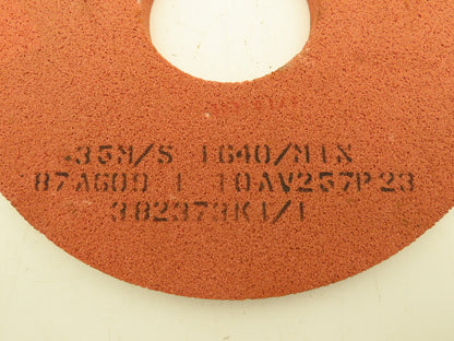 Tyrolit 35M/S 87A609 Surface Grinding Wheel 16x1x5" 10AV257P23 1640rpm