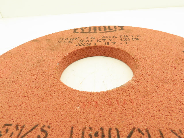 Tyrolit 35M/S 87A609 Surface Grinding Wheel 16x1x5" 10AV257P23 1640rpm