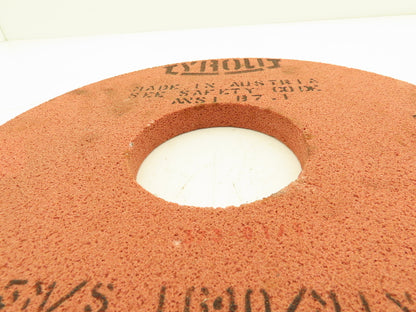 Tyrolit 35M/S 87A609 Surface Grinding Wheel 16x1x5" 10AV257P23 1640rpm