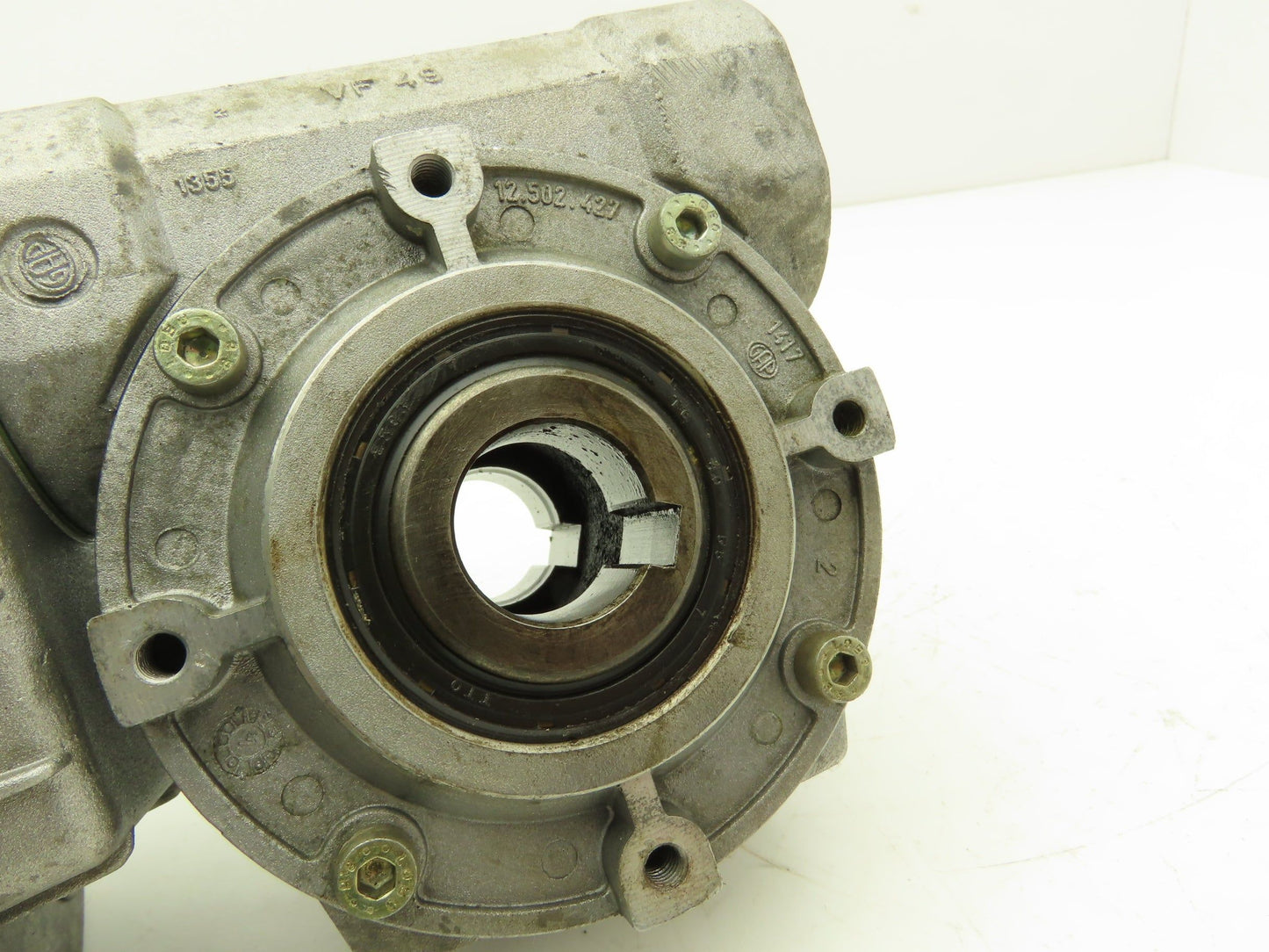 Bonfiglioli Worm Gearbox 300:1 Reducer 5.8rpm P63 Hollow Output Missing Input